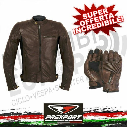 Giacca pelle moto - giacca, prexport