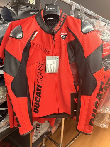 Giacca moto pelle - giacca, ducati